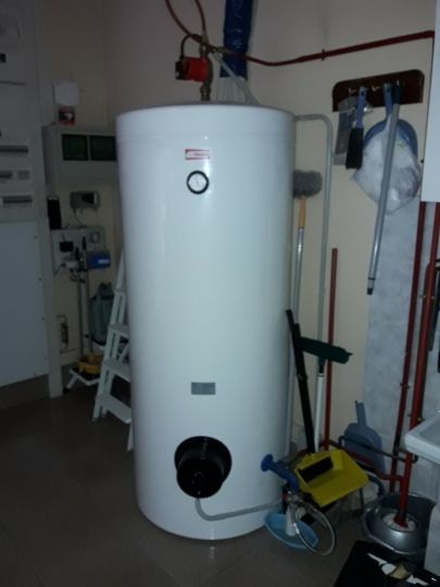 Installation d'un cumulus électrique 500 litres